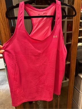 Under Armour Women’s Pink Racerback Performance Tank